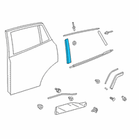 OEM Toyota RAV4 Prime Applique Diagram - 75076-0R030