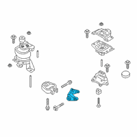 OEM 2019 Lincoln Nautilus Bracket Diagram - F2GZ-6E042-A