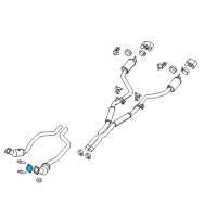 OEM 2018 Dodge Challenger Exhaust Diagram - 68529433AA