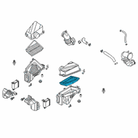 OEM 2020 Kia Stinger ELEMENT-AIR CLEANER Diagram - 28113J5350AS