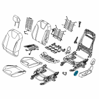 OEM Ford Bronco Sport Seat Switch Diagram - F1EZ-14A701-A