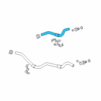 OEM 2011 Toyota Sienna Outlet Hose Diagram - 32942-08020