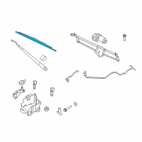 OEM 2009 Ford Expedition Front Blade Diagram - 8L1Z-17528-B