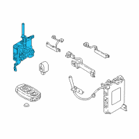 OEM Hyundai Elantra GT Module Assembly-Smart Key Diagram - 95480-G3110