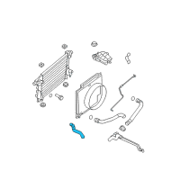 OEM 2010 Ford F-350 Super Duty Reservoir Hose Diagram - 8C3Z-8075-A