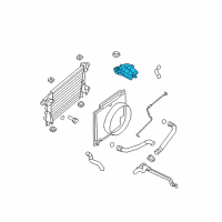 OEM 2010 Ford F-350 Super Duty Reservoir Diagram - AC3Z-8A080-A