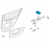 OEM Lexus IS300 Switch Assembly, MULTIPLEX Diagram - 84030-53010-C0