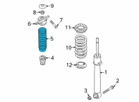 OEM 2022 Hyundai Santa Fe COVER-DUST Diagram - 55325-R5000