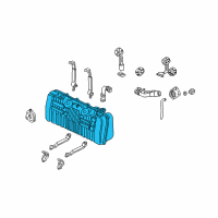 OEM 2001 Acura NSX Tank, Fuel Diagram - 17500-SL0-A52