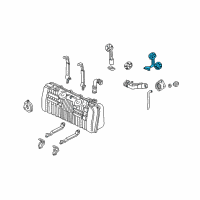 OEM 1998 Acura NSX Meter Unit, Fuel Diagram - 37800-SL0-305