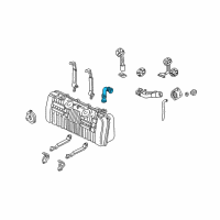 OEM 1999 Acura NSX Tube, Filler Neck Diagram - 17651-SL0-A30