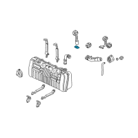 OEM 2000 Acura NSX Filter, Fuel Pump Diagram - 17517-SL0-931