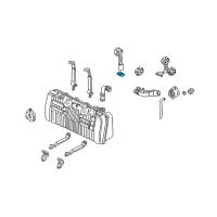 OEM 1993 Acura NSX Filter, Fuel Pump Diagram - 17517-SL0-931