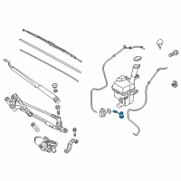 OEM Kia Level Switch-WINDSHI Diagram - 98520G5000