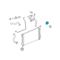 OEM Saturn Filler Cap Diagram - 25730158