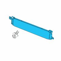 OEM 2015 Jeep Grand Cherokee Cooler-Power Steering Diagram - 68069651AC