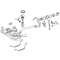 OEM 2020 Toyota Yaris Pressure Regulator Diagram - 23280-WB001