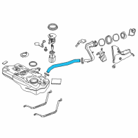 OEM Toyota Yaris iA Filler Hose Diagram - 77213-WB001