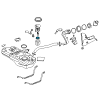 OEM Toyota Fuel Filter Diagram - 23217-WB001