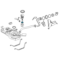 OEM Scion Fuel Filter Diagram - 23217-WB001