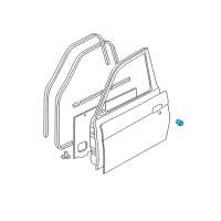 OEM 1989 Dodge Colt Plug Diagram - MB537428