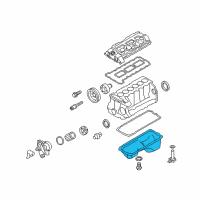 OEM 2011 BMW X5 Oil Pan Diagram - 11-13-7-629-210