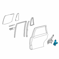 OEM 2014 Toyota Land Cruiser Motor Diagram - 85720-60162