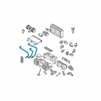 OEM 2006 BMW 525xi Set Pipe Diagram - 64-11-6-922-603