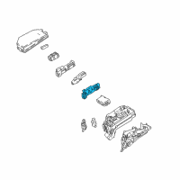 OEM 2021 Toyota C-HR Relay Box Diagram - 82660-F4010