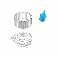 OEM 2008 Dodge Dakota Resistor-Blower Motor Diagram - 5161067AB