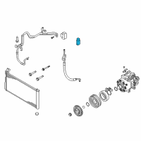 OEM 2011 Hyundai Azera Valve-Expansion Diagram - 97626-3L000