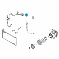 OEM 2009 Hyundai Azera Heat Cover-Expansion Valve Diagram - 97788-3K700