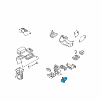 OEM Kia Rondo Switch Assembly-Seat Heater Diagram - 937601D000S8