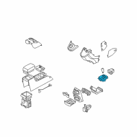 OEM Kia Rondo Indicator Assembly-Shift Diagram - 467501D2003W