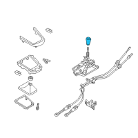 OEM 2017 Toyota Yaris iA Shift Knob Diagram - 33504-WB001