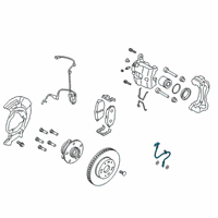 OEM 2021 Kia Forte Pad Kit-Front Disc B Diagram - 58101M7A10