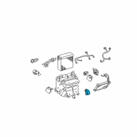 OEM Lexus SC430 Damper Servo Sub Assembly Diagram - 87106-24130