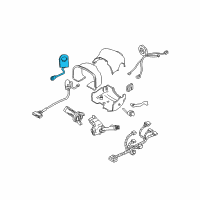 OEM 2002 Cadillac DeVille Theft Deterrent Module Assembly Diagram - 10355946