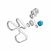 OEM BMW 135is Idler Pulley Diagram - 11-28-7-578-674