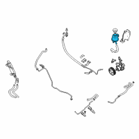 OEM 2007 Nissan Titan Tank Assy-Reservoir Diagram - 49180-7S000