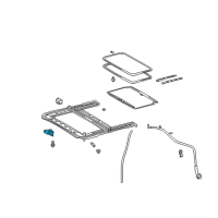 OEM 2007 Toyota 4Runner Motor Diagram - 63260-35050