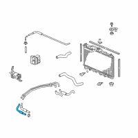 OEM 2003 Acura RL Hose (435MM) Diagram - 25216-PY3-901