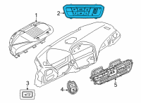 OEM 2021 BMW 330e xDrive CONTROL ELEMENT LIGHT Diagram - 61-31-5-A16-B17