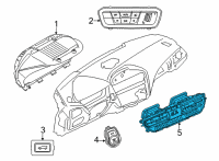 OEM 2022 BMW M240i xDrive AIR CONDITIONING CONTROL Diagram - 64-11-9-855-405