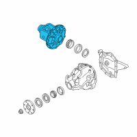 OEM 2008 Ford Expedition Differential Case Diagram - 9L3Z-4204-C