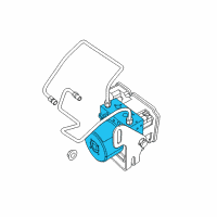 OEM 2017 Jeep Grand Cherokee Anti-Lock Brake Control Diagram - 68085397AB