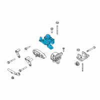 OEM 2013 Ford Flex Front Mount Diagram - DG1Z-6038-E