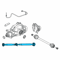 OEM BMW X6 DRIVE SHAFT AUTOMATIC TRANSM Diagram - 26-10-7-934-463