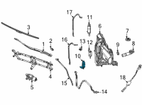 OEM Jeep PUMP-WASHER, WINDSHIELD Diagram - 68507271AA