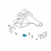 OEM 2005 Dodge Ram 1500 Bracket-Engine Mount Diagram - 52110082AC